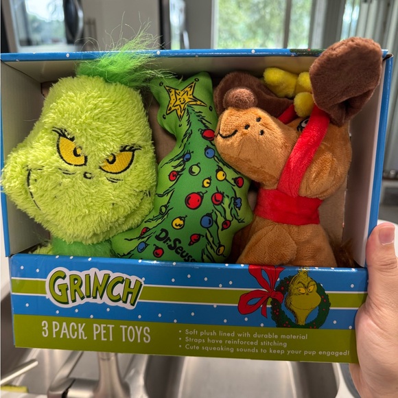 Costco Grinch Dog Toys